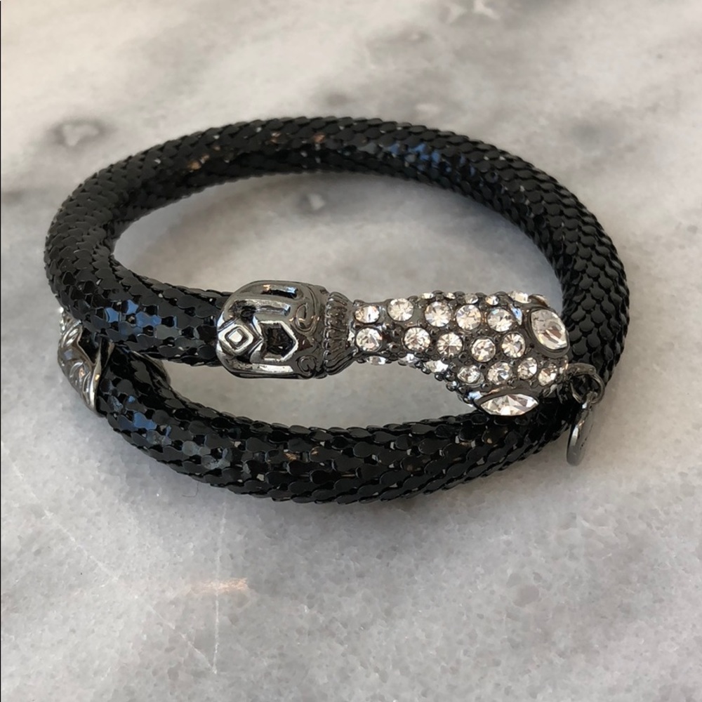 Betsey Johnson snake arm cuff